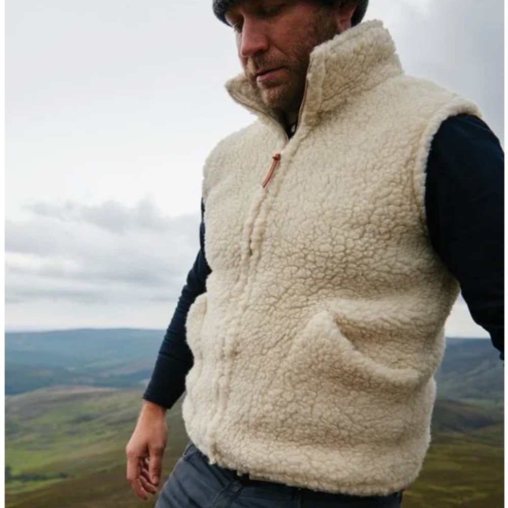 Best Made Co Wool Sherpa Vest